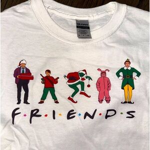 Christmas movie  “Friends” shirt